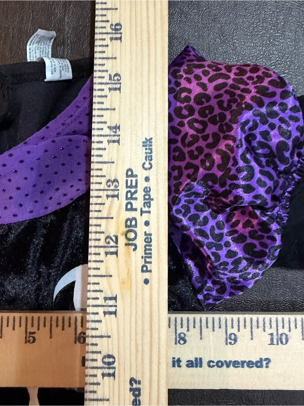 Suit Yourself Purple & Black Kitty Tutu Costume for Kids Sz 3-6M